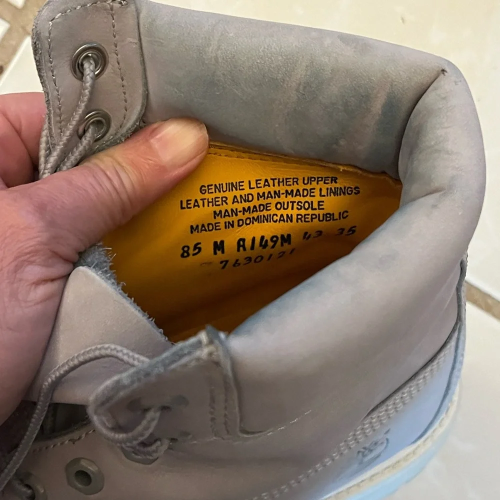 Timberland Light Gray Ankle Boots - Picture 5 of 5